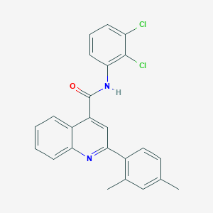 N-(2,3-dichlorophenyl)-2-(2,4-dimethylphenyl)quinoline-4-carboxamide