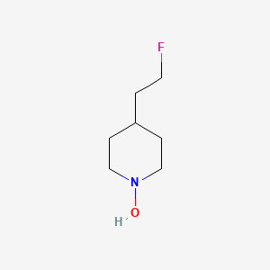 4-(2-Fluoroethyl)piperidin-1-ol