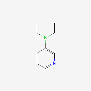 B1298667 Diethyl(3-pyridyl)borane CAS No. 89878-14-8