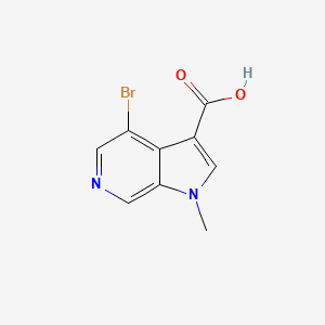 4-Bromo-1-methyl-1H-pyrrolo[2,3-c]pyridine-3-carboxylic acid