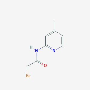 2-bromo-N-(4-methylpyridin-2-yl)acetamide