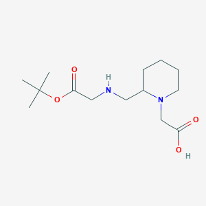 2-(2-(((2-(tert-Butoxy)-2-oxoethyl)amino)methyl)piperidin-1-yl)aceticacid