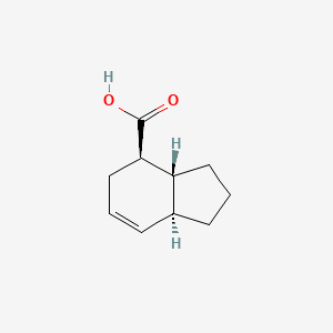 (3AR,4R,7aS)-2,3,3a,4,5,7a-hexahydro-1H-indene-4-carboxylic acid