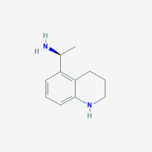 (S)-1-(1,2,3,4-Tetrahydroquinolin-5-yl)ethan-1-amine