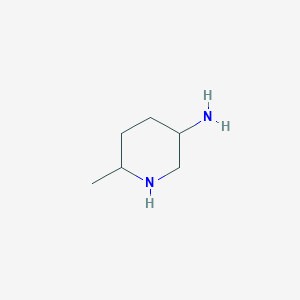 molecular formula C6H14N2 B12986895 6-Methylpiperidin-3-amine 