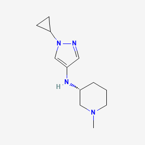 (R)-N-(1-Cyclopropyl-1H-pyrazol-4-yl)-1-methylpiperidin-3-amine