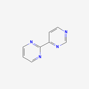 molecular formula C8H6N4 B12986983 2,4'-Bipyrimidine 