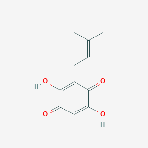 B012987 2,5-Dihydroxy-3-(3-methylbut-2-enyl)cyclohexa-2,5-diene-1,4-dione CAS No. 103425-30-5