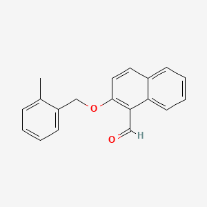 2-((2-Methylbenzyl)oxy)-1-naphthaldehyde