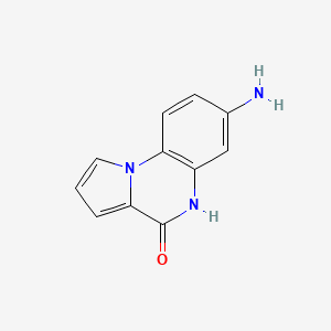 7-Aminopyrrolo[1,2-a]quinoxalin-4(5H)-one