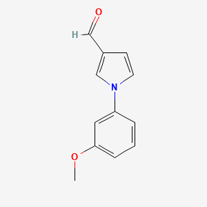 1-(3-Methoxyphenyl)-1h-pyrrole-3-carbaldehyde