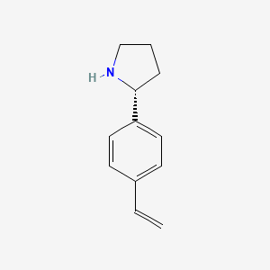 (R)-2-(4-Vinylphenyl)pyrrolidine