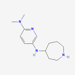 N5-(Azepan-4-yl)-N2,N2-dimethylpyridine-2,5-diamine