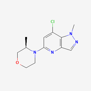 (R)-4-(7-Chloro-1-methyl-1H-pyrazolo[4,3-b]pyridin-5-yl)-3-methylmorpholine