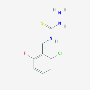 N-(2-Chloro-6-fluorobenzyl)hydrazinecarbothioamide