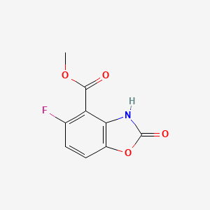 Methyl 5-fluoro-2-oxo-2,3-dihydrobenzo[d]oxazole-4-carboxylate