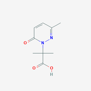 2-Methyl-2-(3-methyl-6-oxopyridazin-1(6H)-yl)propanoic acid