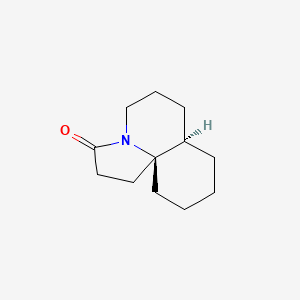 (7AR,11aS)-decahydro-3H-pyrrolo[2,1-j]quinolin-3-one