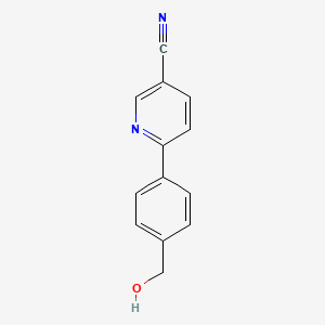 6-(4-(Hydroxymethyl)phenyl)nicotinonitrile