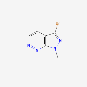 3-Bromo-1-methyl-1H-pyrazolo[3,4-c]pyridazine