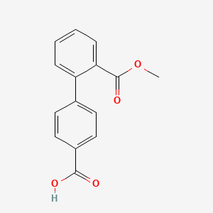 2'-(Methoxycarbonyl)[1,1'-biphenyl]-4-carboxylic acid