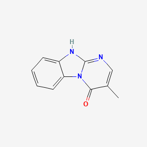 3-Methylbenzo[4,5]imidazo[1,2-a]pyrimidin-4(10H)-one