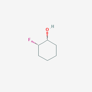 molecular formula C6H11FO B12987471 Cyclohexanol, 2-fluoro-, (1R,2S)- CAS No. 918300-56-8