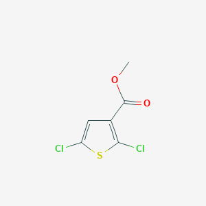 molecular formula C6H4Cl2O2S B129875 Methyl 2,5-dichlorothiophene-3-carboxylate CAS No. 145129-54-0