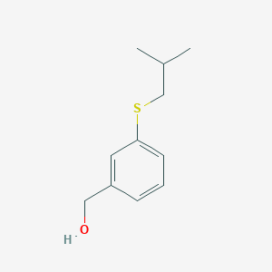 (3-(Isobutylthio)phenyl)methanol