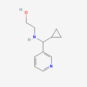 2-((Cyclopropyl(pyridin-3-yl)methyl)amino)ethanol