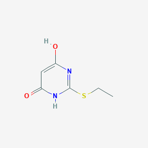 2-(ethylsulfanyl)-6-hydroxypyrimidin-4(1H)-one