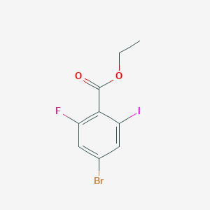 Ethyl 4-bromo-2-fluoro-6-iodobenzoate