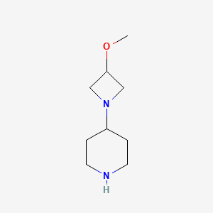 4-(3-Methoxyazetidin-1-yl)piperidine