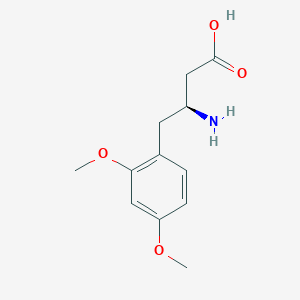 (S)-4-(2,4-Dimethoxy-phenyl)-beta-homoalanine