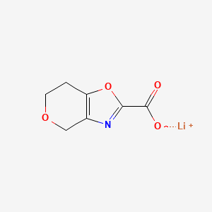 Lithium 6,7-dihydro-4H-pyrano[3,4-d]oxazole-2-carboxylate