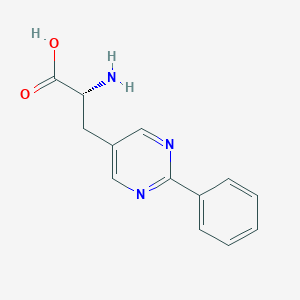 (R)-2-Amino-3-(2-phenylpyrimidin-5-yl)propanoic acid