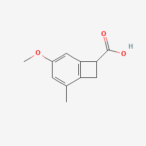 4-Methoxy-2-methylbicyclo[4.2.0]octa-1,3,5-triene-7-carboxylic acid