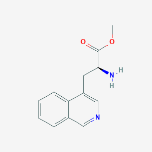 Methyl (S)-2-amino-3-(isoquinolin-4-yl)propanoate