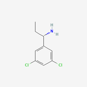 (S)-1-(3,5-Dichlorophenyl)propan-1-amine