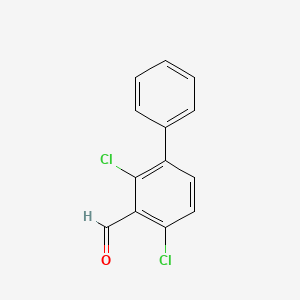 2,4-Dichloro-[1,1'-biphenyl]-3-carbaldehyde