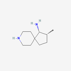 (1R,2R)-2-Methyl-8-azaspiro[4.5]decan-1-amine