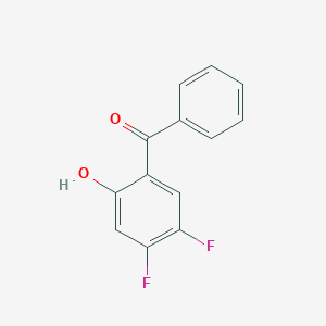 (4,5-Difluoro-2-hydroxyphenyl)(phenyl)methanone