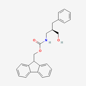 (9H-Fluoren-9-yl)methyl (R)-(2-benzyl-3-hydroxypropyl)carbamate