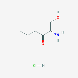 (S)-2-Amino-1-hydroxyhexan-3-one hydroChloride