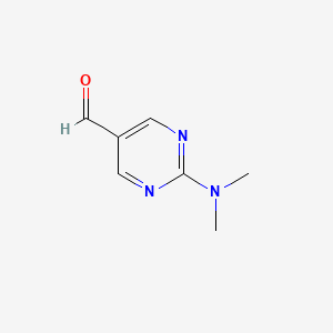 molecular formula C7H9N3O B1298788 2-(Dimethylamino)pyrimidine-5-carbaldehyde CAS No. 55551-49-0