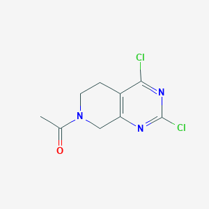 1-(2,4-Dichloro-5,6-dihydropyrido[3,4-d]pyrimidin-7(8H)-yl)ethanone