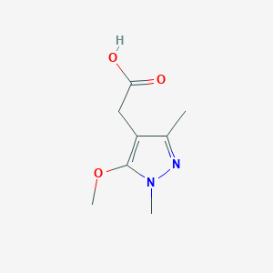 2-(5-Methoxy-1,3-dimethyl-1H-pyrazol-4-yl)acetic acid