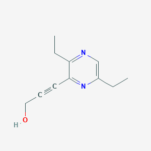 B012988 3-(3,6-Diethylpyrazin-2-YL)prop-2-YN-1-OL CAS No. 109191-89-1