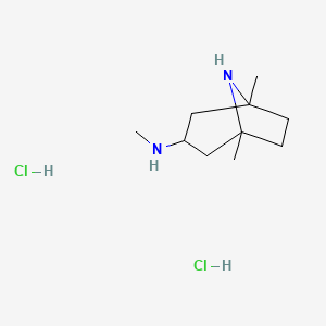 N,1,5-Trimethyl-8-azabicyclo[3.2.1]octan-3-amine dihydrochloride