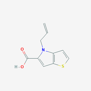 4-Allyl-4H-thieno[3,2-b]pyrrole-5-carboxylic acid